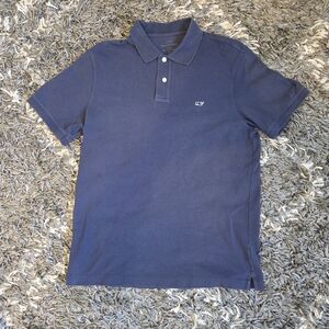 Vineyard Vines Polo Shirt Men’s Medium Navy Blue Short SleevNavy Blue Polo Shirt